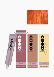 Краска для волос Cehko Color Explosion 7/43 Светло-медный золотистый/Hellkupfergold, 6