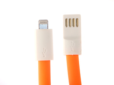 Аксессуар Aksberry USB - Lightning 8-pin Magnetic 22cm Orange
