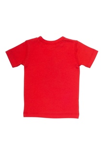 Красная футболка из хлопка Bonpoint