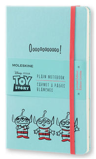 Блокнот Moleskine Limited Edition TOY STORY Large 130х210мм 240стр. нелинованный голубой [letsqp062]