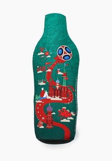 Чехол для бутылки 2018 FIFA World Cup Russia™ FIFA-2018 термочехол из неопрена 3 мм с молнией для бутылки 0,5л. картонный подвес+пакет