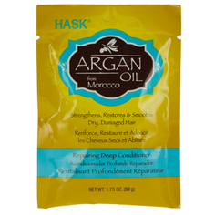 Маска для волос `HASK` с аргановым маслом (для восстановления волос) 50 г