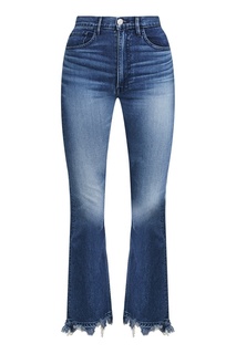 Прямые синие джинсы 3х1