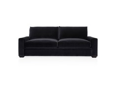 Диван caster (myfurnish) черный 228x117x86 см.