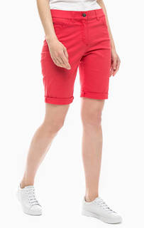 Хлопковые шорты красного цвета Gerry Weber