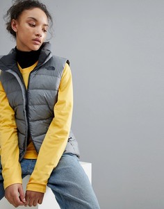 Серый жилет The North Face Womens Nuptse - Серый