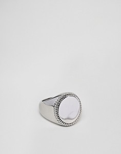 Кольцо с белым камнем Seven London - Серебряный