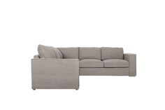 Угловой диван abbe (sits) серый 253x85x253 см.