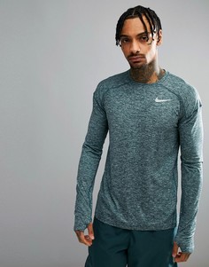 Зеленый свитшот Nike Running 910034-328 - Зеленый