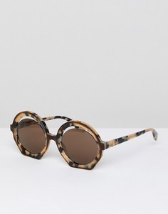 Круглые солнцезащитные очки Vivienne Westwood - Черный