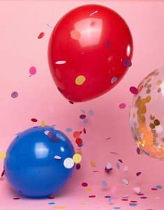 8 воздушных шаров с конфетти Ginger Ray Royal Wedding - Мульти
