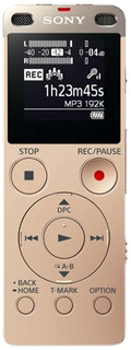 Диктофон Sony ICD-UX560 (золотистый)