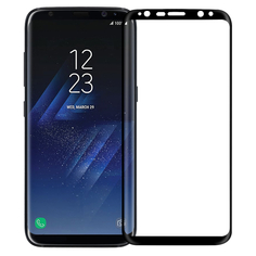 Аксессуар Защитное стекло Samsung Galaxy S8 Solomon 3D Full Glue Black