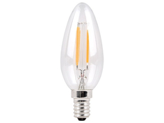 Лампочка Sparkled Filament C37 E14 6W 200-240V PF0.8 2700K LLF35-6E-27