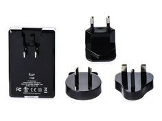 Зарядное устройство iLuv Traver Adapter Kit i108 2A Black