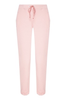 Розовые брюки из хлопкового трикотажа Manouk