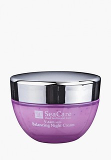 Крем для лица SeaCare Мультивитаминный омолаживающий ночной с витаминами А, Е, Коэнзимом Q10 и минералами Мертвого Моря, 50 мл