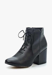 Ботильоны LOST INK DITA LACE UP BLOCK HEEL ANKLE BOOT