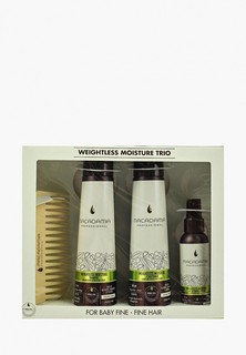 Набор для ухода за волосами Macadamia Natural Oil WEIGHTLESS MOISTURE TRIO SET
