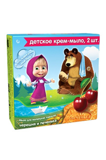 Детское крем-мыло Черешня и Пе Маша и Медведь