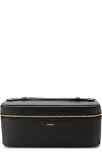 Кожаная косметичка на молнии Furla