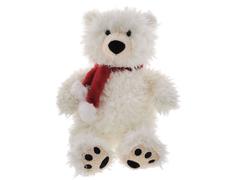 Мягкая игрушка Plush Apple Медведь Полярный с шарфом 47см