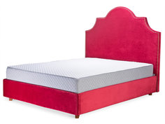 Мягкая кровать l arte 200*200 (myfurnish) розовый 216.0x130x212 см.