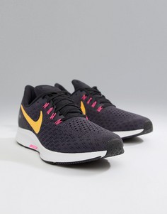 Фиолетовые кроссовки Nike Running Air Zoom Pegasus 35 942851-008 - Фиолетовый