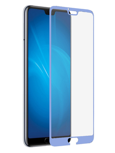 Аксессуар Защитное стекло для Huawei Honor 10 / 10 Premium DF Full Screen 3D Blue hwColor-59