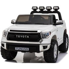 Электромобиль River Toys TOYOTA TUNDRA MINI JJ2266 (ЛИЦЕНЗИОННАЯ МОДЕЛЬ) Белый с дистанционным управлением