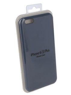 Аксессуар Чехол Innovation Silicone Case для APPLE iPhone 6/6S Plus Blue 10622