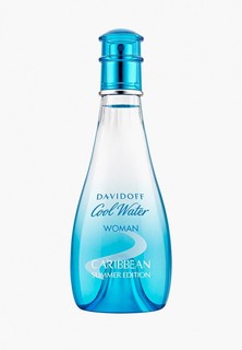 Туалетная вода Davidoff Cool Water Women, 100 мл (caribbean лим выпуск)