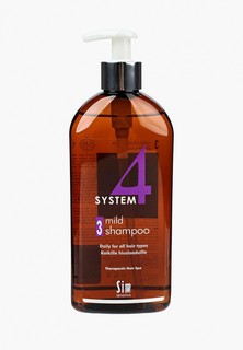 Шампунь Sim Sensitive Терапевтический №3 SYSTEM 4 Mild Climbazole Shampoo 3 , 500 мл