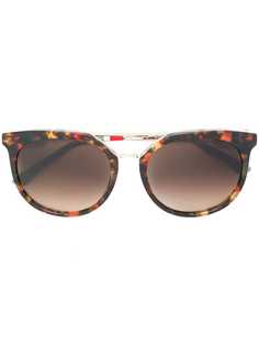 x Linda Farrow солнцезащитные очки в круглой оправе Orlebar Brown