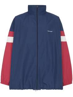 спортивная куртка с полосками и логотипом Balenciaga