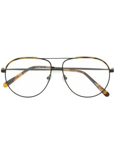 очки-авиаторы с двойной планкой Stella Mccartney Eyewear