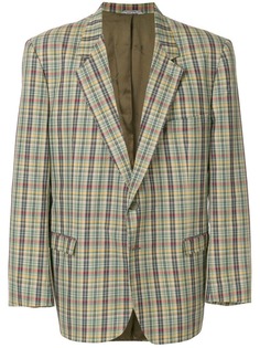 пиджак в клетку Emilio Pucci Vintage