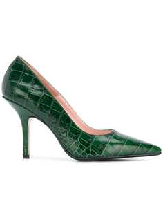 croco-embossed pumps Anna F.