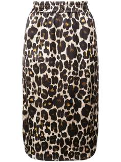 леопардовая юбка-карандаш Robert Rodriguez