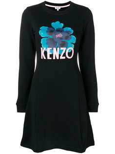logo print dress Kenzo