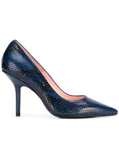 snakeskin effect pumps Anna F.