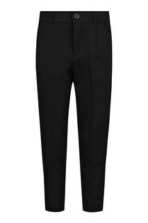 Черные зауженные брюки Dolce&Gabbana Kids