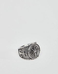 Серебристое кольцо Seven London - Серебряный