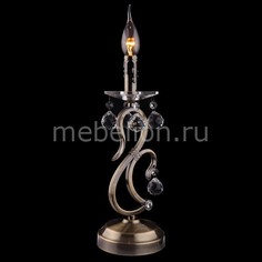 Настольная лампа декоративная 12505/1T античная бронза Strotskis Eurosvet