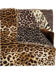 шарф с леопардовым принтом Pierre-Louis Mascia
