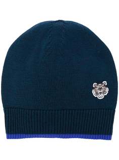 embroidered tiger beanie Kenzo