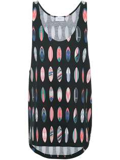 surfboard print tank top Ports V