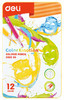 Карандаши цветные Deli EC00205 Color Emotion липа 12цв. мет.кор.