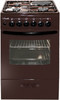 Газовая плита ЛЫСЬВА ЭГ 1/3г01 МС-2у, электрическая духовка, коричневый