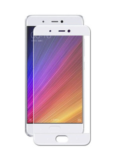 Аксессуар Защитное стекло для Xiaomi Mi5S Solomon Full Cover White 9747